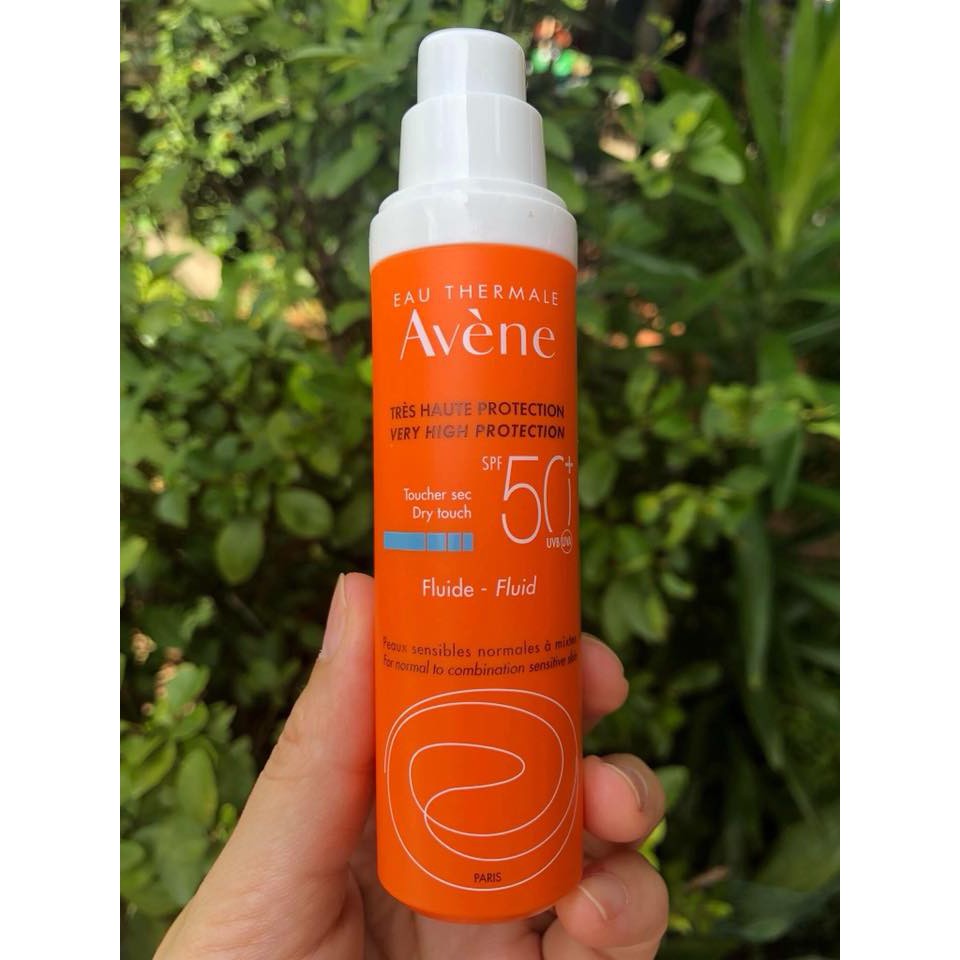 Kem chống nắng Avene Fluide SPF 50+ mẫu mới 2018