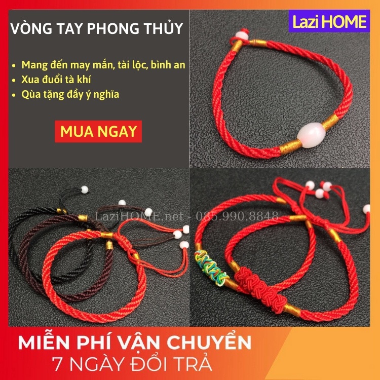 Vòng tay nam phong thuỷ, Vòng tay nữ ngũ sắc tây tạng - Tụ vượng khí, mang lại may mắn, tài lộc, bình an '