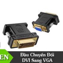 ĐẦU CHUYỂN DVI-I (24+5) SANG VGA , Đầu chuyển đổi DVI To VGA Mạ Vàng - Tự động nhận đúng độ phân giải của màn hình