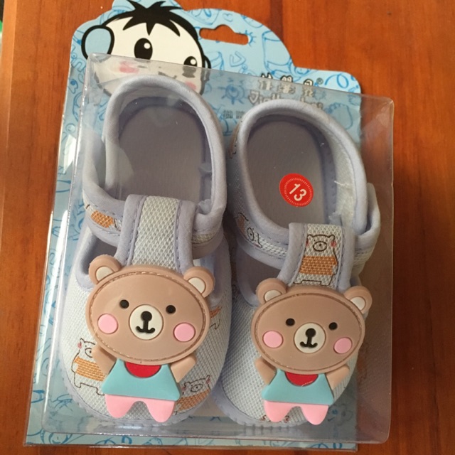 Giày tập đi cho bé trai/bé gái có quai dán