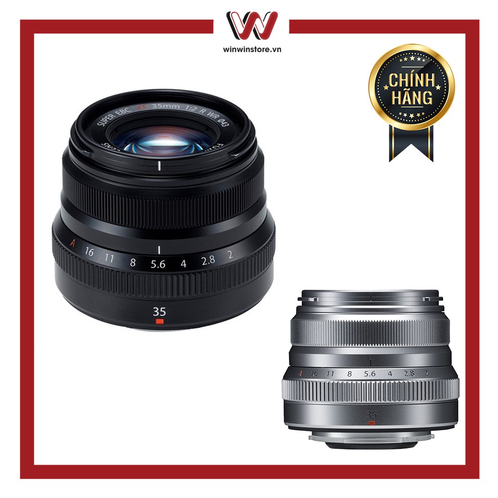 Ống kính Fujinon XF35mm F2 WR- Hàng chính hãng