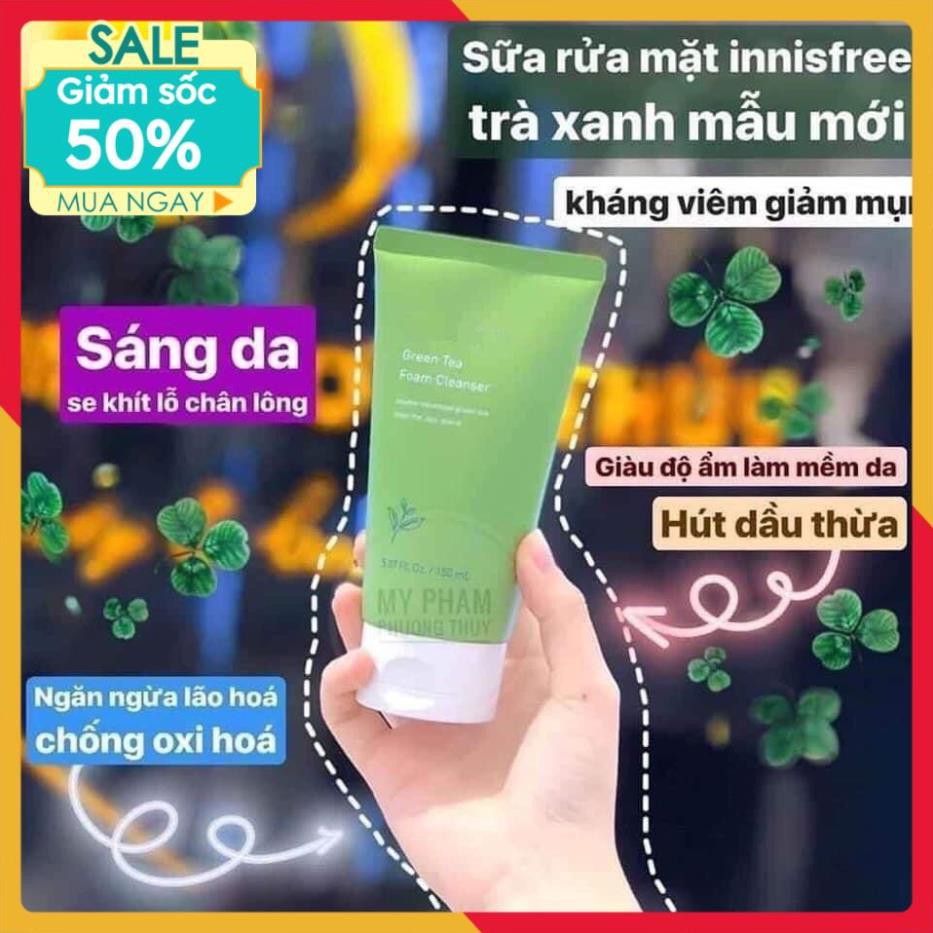 ❤SALE TO 50%❤ Sữa Rửa Mặt Trà Xanh Sạch Mụn Dưỡng Ẩm Tốt⚡️𝐌𝐢𝐞̂̃𝐧 𝐏𝐡𝐢́ 𝐒𝐡𝐢𝐩⚡️ | BigBuy360 - bigbuy360.vn