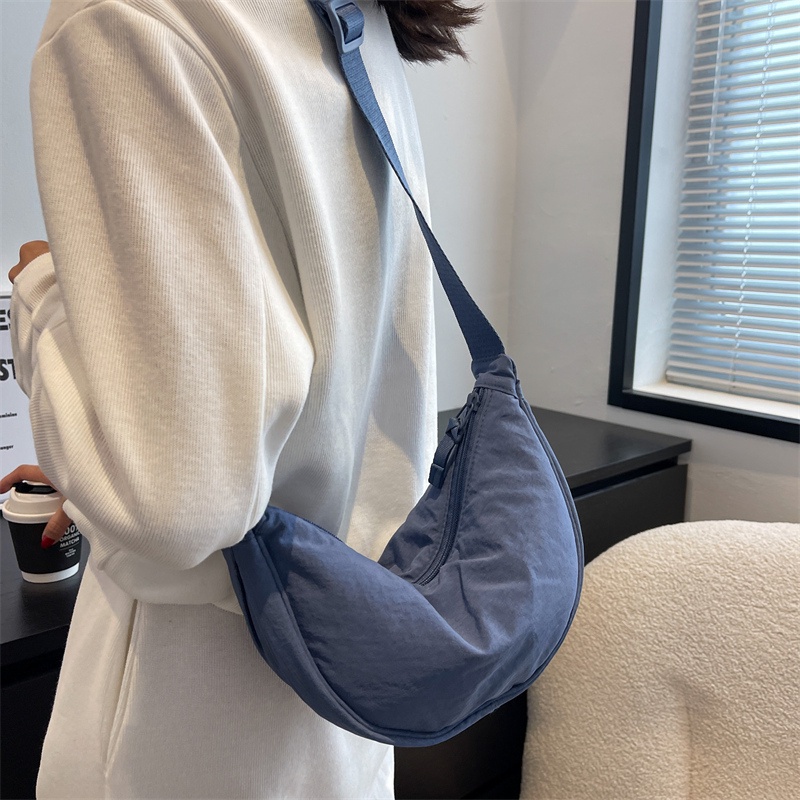 Túi Đeo Chéo Vai Bằng Vải Bạt Nylon Chống Nước Thời Trang Nhật Bản JP5