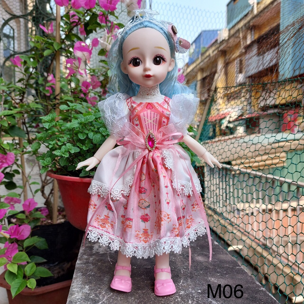 Búp Bê Bé Gái Cao 30cm Với Những Chiếc Váy Dễ Thương
