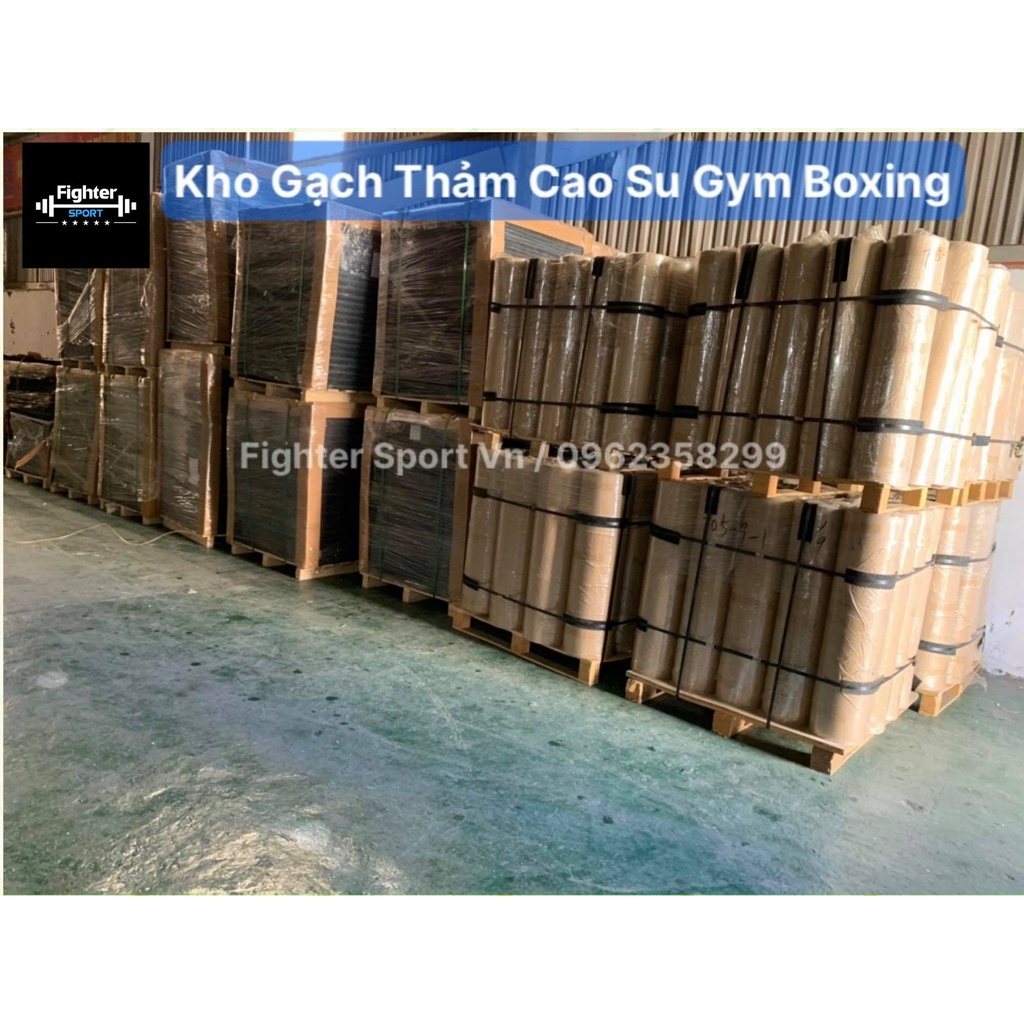 Tổng kho thảm gạch cao su phòng Gym Boxing  Bi A Hà Nội