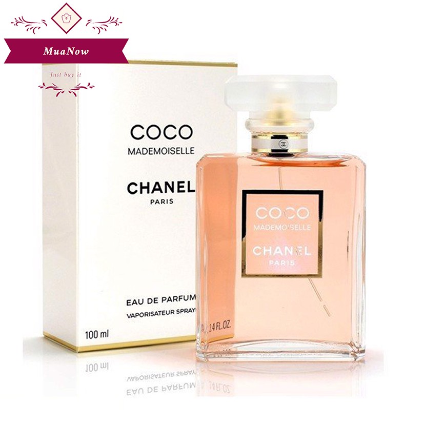 Nước hoa Chanel Coco Mademoiselle Paris (Cam bergamot, bưởi, hoa nhài, hoa hồng, quả vải, Vanilla) | Thế Giới Skin Care