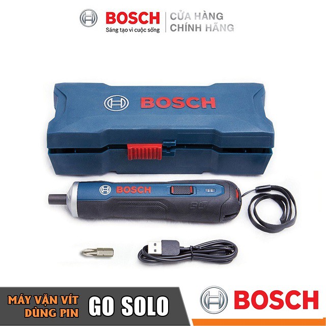 [CHÍNH HÃNG] Máy Vặn Vít Dùng Pin Bosch GO Solo (3.5V-1.5AH), Giá Đại Lý Cấp 1, Bảo Hành Tại Các TTBH Toàn Q