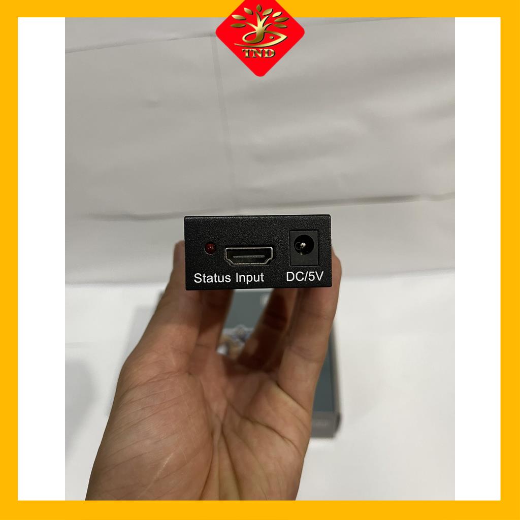 BỘ KÉO DÀI HDMI QUA CỔNG MẠNG LAN 60M CHẤT LƯỢNG 4K