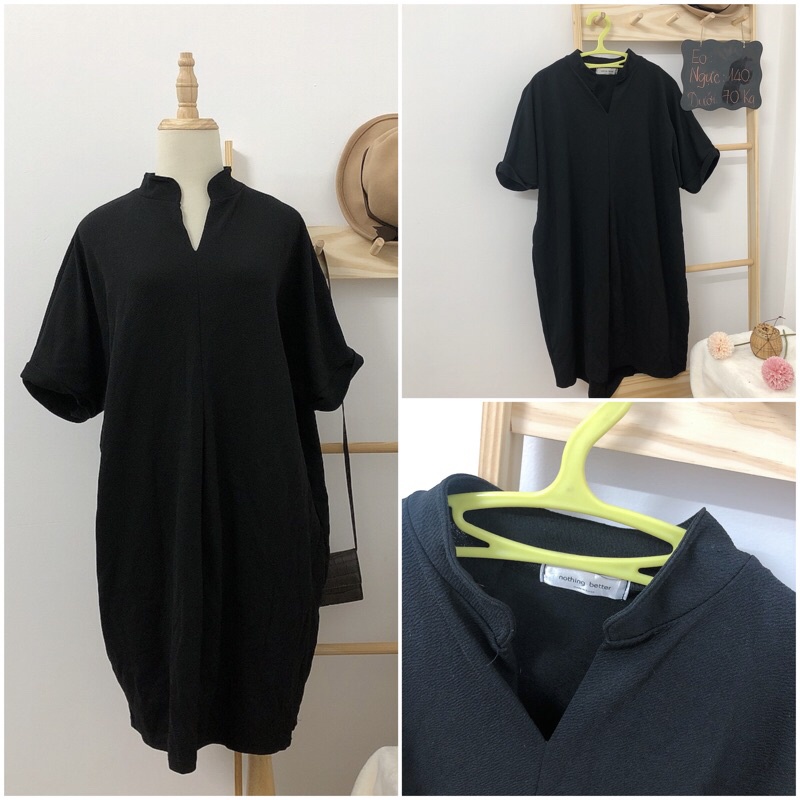 Đầm xô vin Nhật oversize thoải mái