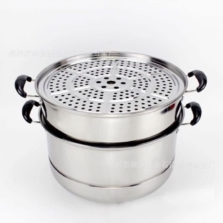 NỒI HẤP 3 TẦNG INOX