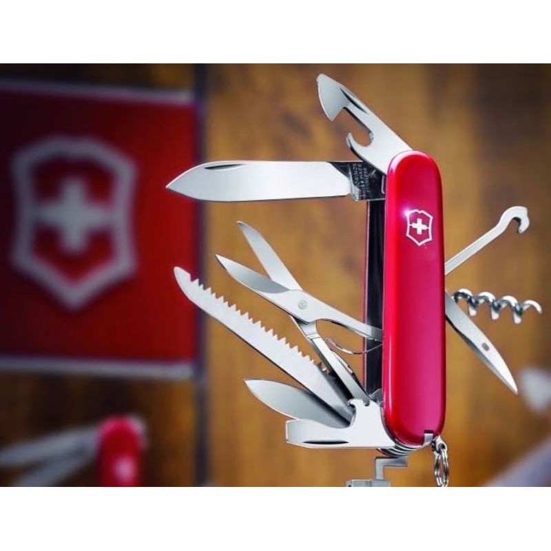 Dụng Cụ Đa Năng Victorinox Multiuso Huntsman - Dụng cụ chuyên dụng không thể thiếu trong chuyến đi phượt hay dã ngoại