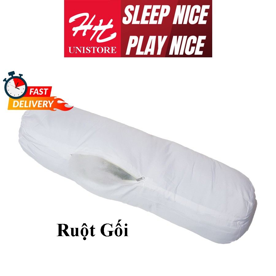 Gối ôm cho bé cao cấp vỏ 100% cotton Thắng Lợi Hy&amp;Han Unistore