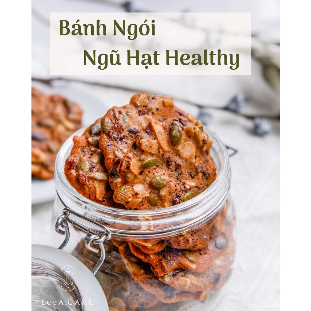 Bánh Ngói Ngũ Hạt - Bánh Ăn Kiêng - Healthy