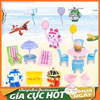 ĐỒ CHƠI POLI PICNIC ĐI BIỂN DẠNG VỈ