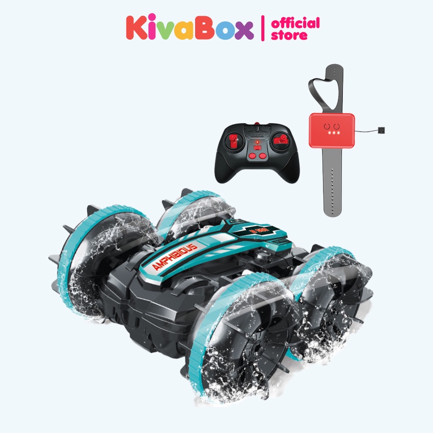 Xe điều khiển từ xa lội nước KIVABOX điều khiển cử chỉ xoay 360 độ