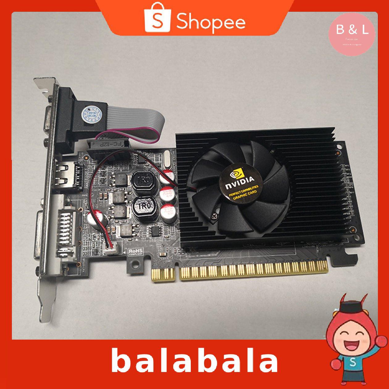 Card Đồ Họa Chơi Game Gt730 2gb Ddr3 Thẻ