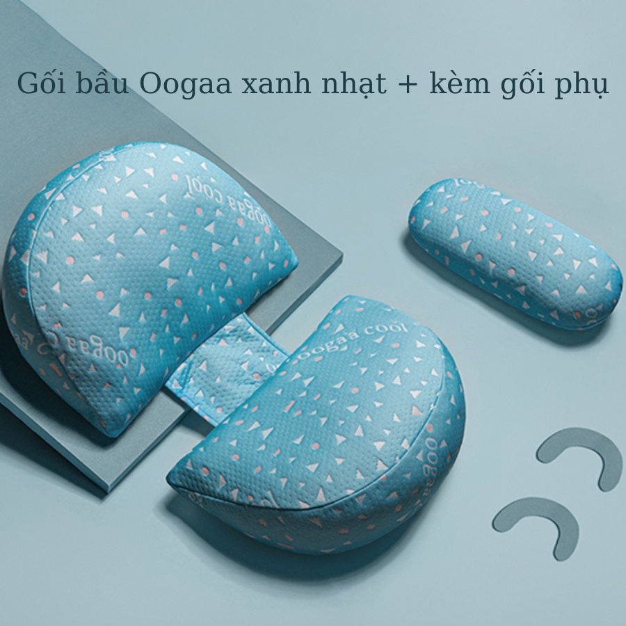 Gối bầu gối bầu cánh tiên oogaa cao cấp 2 lớp