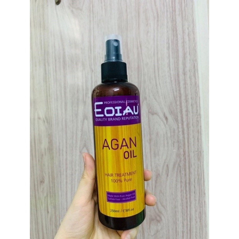 Xịt dưỡng tóc phục  hồi tóc óng mượt hương nước hoa EOIAU 250ml