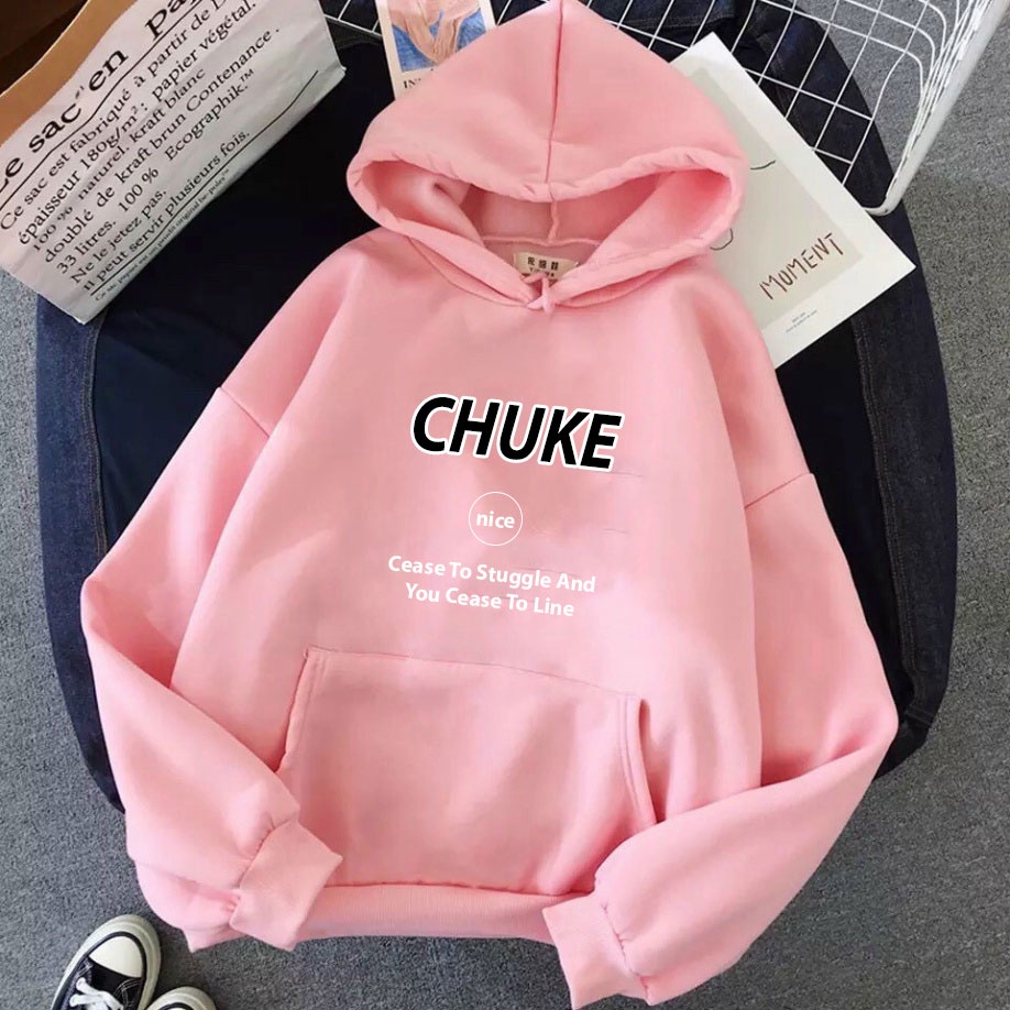 Áo khoác Hoodie form rộng sweater nỉ Ulzzang CHUKE Hot trend Thời Trang Thu Đông siêu đẹp tranthuy_shop1 | BigBuy360 - bigbuy360.vn