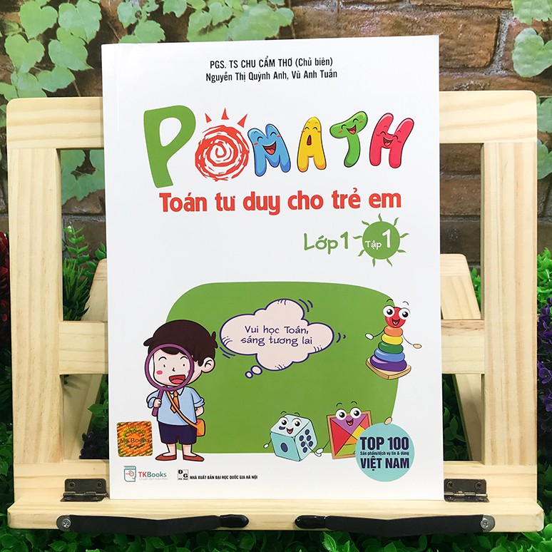 Sách - POMath - Toán Tư Duy Cho Trẻ Em Lớp 1 (Tập 1,2)