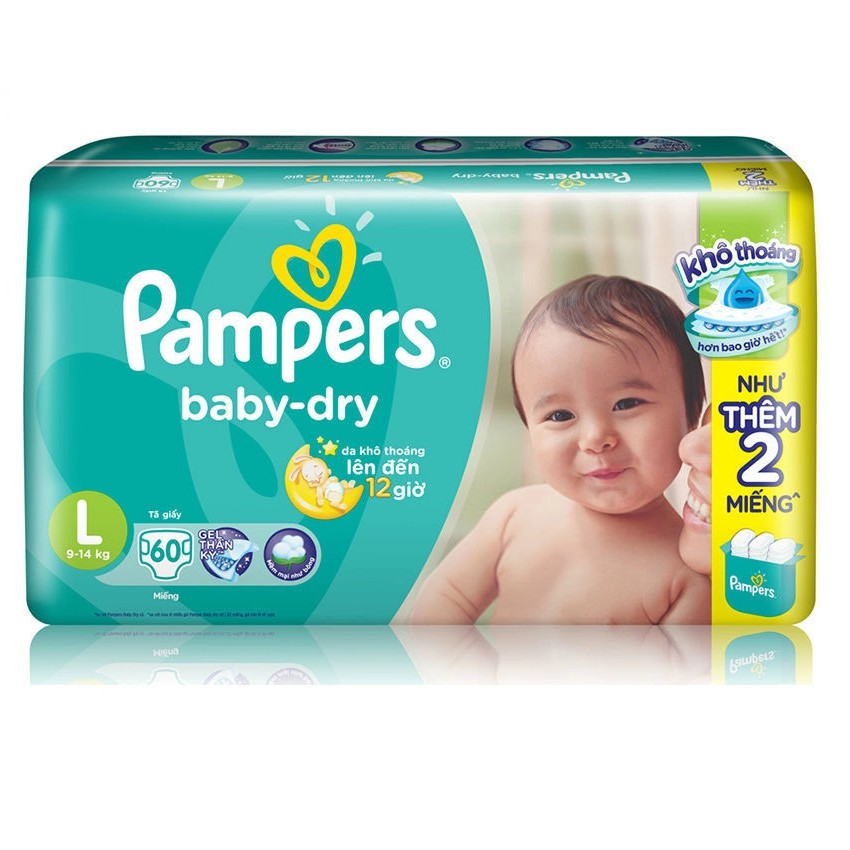 TÃ DÁN PAMPERS M66 (6-11KG)