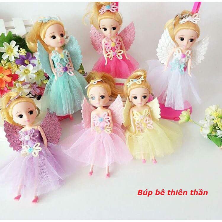 Búp Bê Chibi Trang Trí Bánh Làm Bánh Búp Bê Thiên Thần