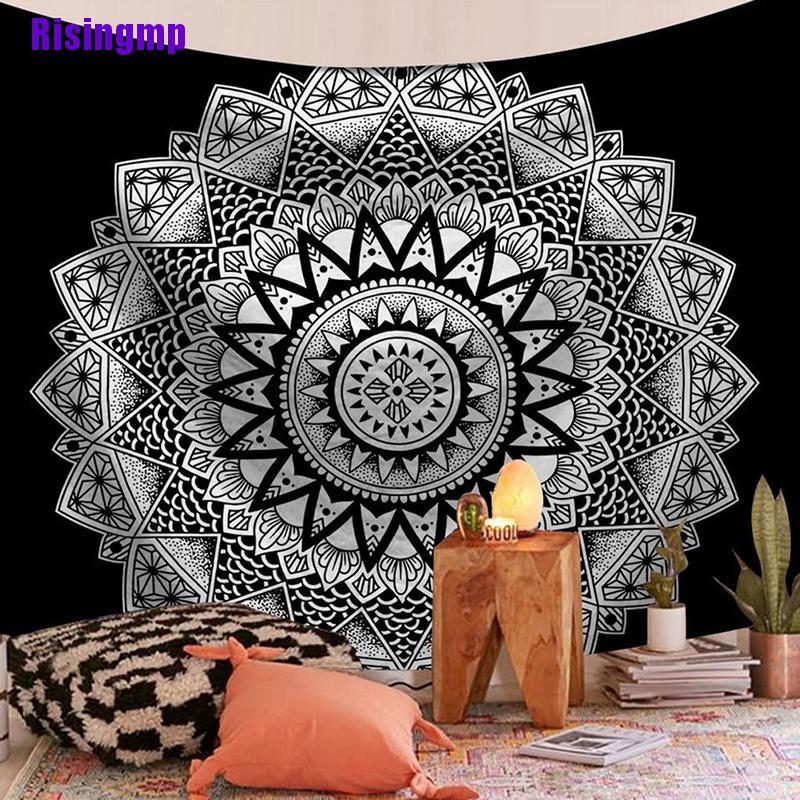 MANDALA Thảm Treo Tường Trang Trí Phong Cách Bohemian