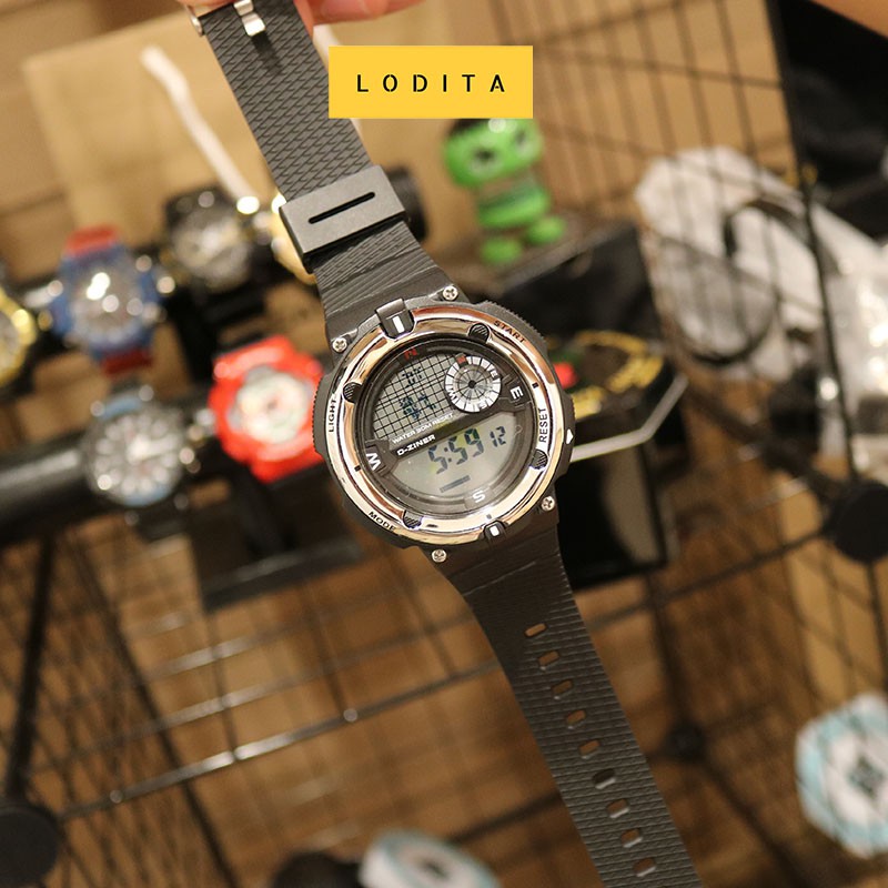 Đồng hồ thể thao nam điện tử chính hãng Dziner DZ-8277 chống nước full box | BigBuy360 - bigbuy360.vn