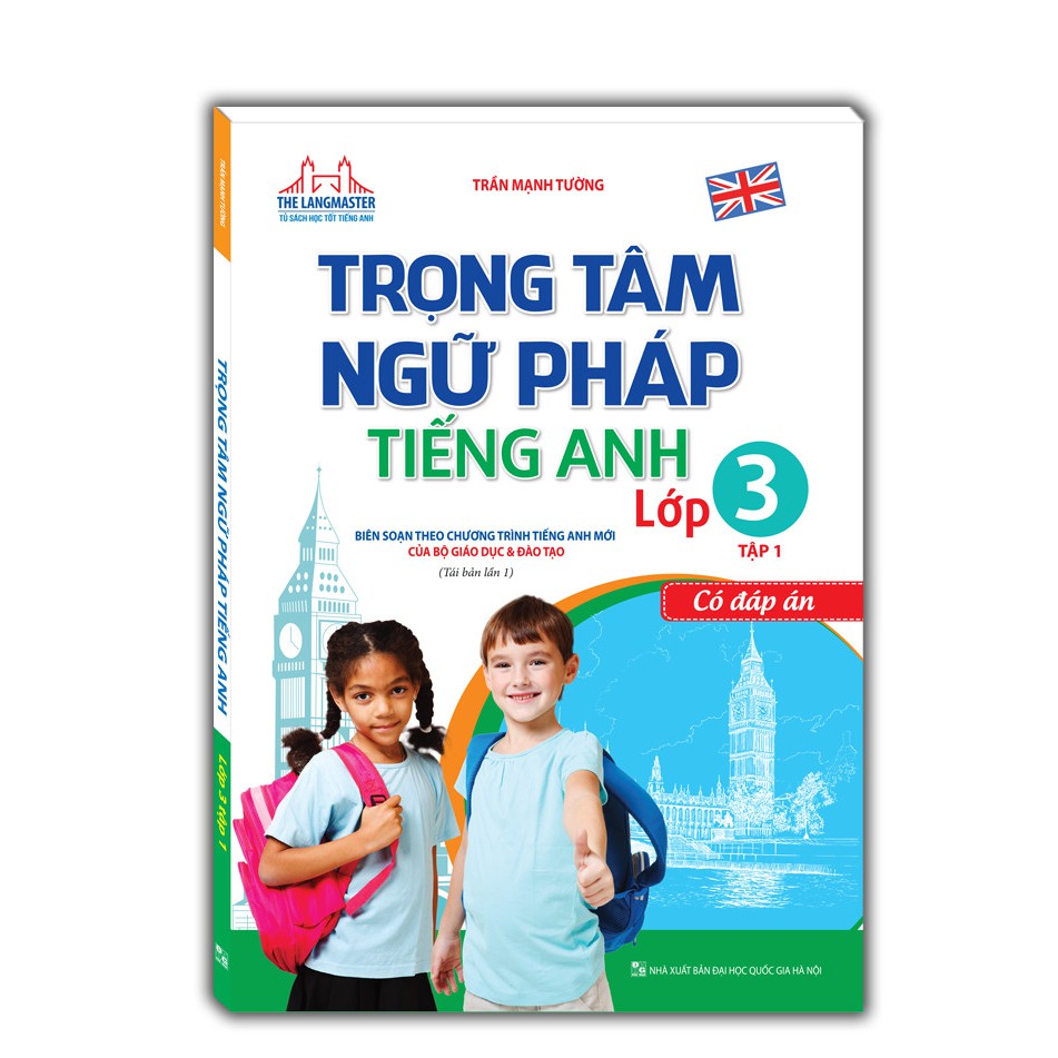 Sách - Trọng tâm ngữ pháp tiếng Anh lớp 3 tập 1