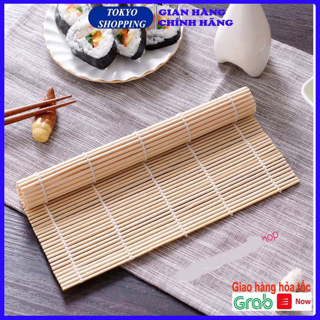 Mành cuộn sushi bằng tre Hàng Nội Địa Trung