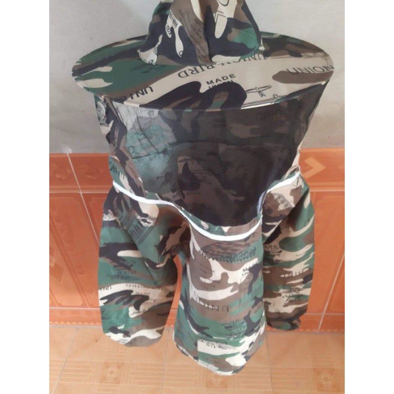 Áo liền mũ bắt ong mật chất liệu tốt, giá thành ổn