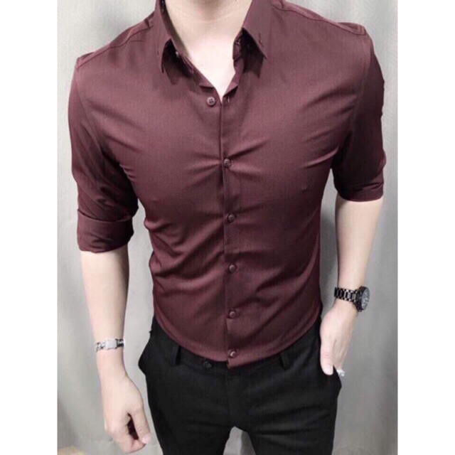 Áo sơ mi nam form chuẩn