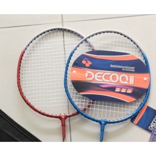 Vợt cầu lông DECOQ DK-209 ( 1 CẶP VỢT +1 ỐNG CẦU 12 QUẢ CẦU LÔNG NHỰA )