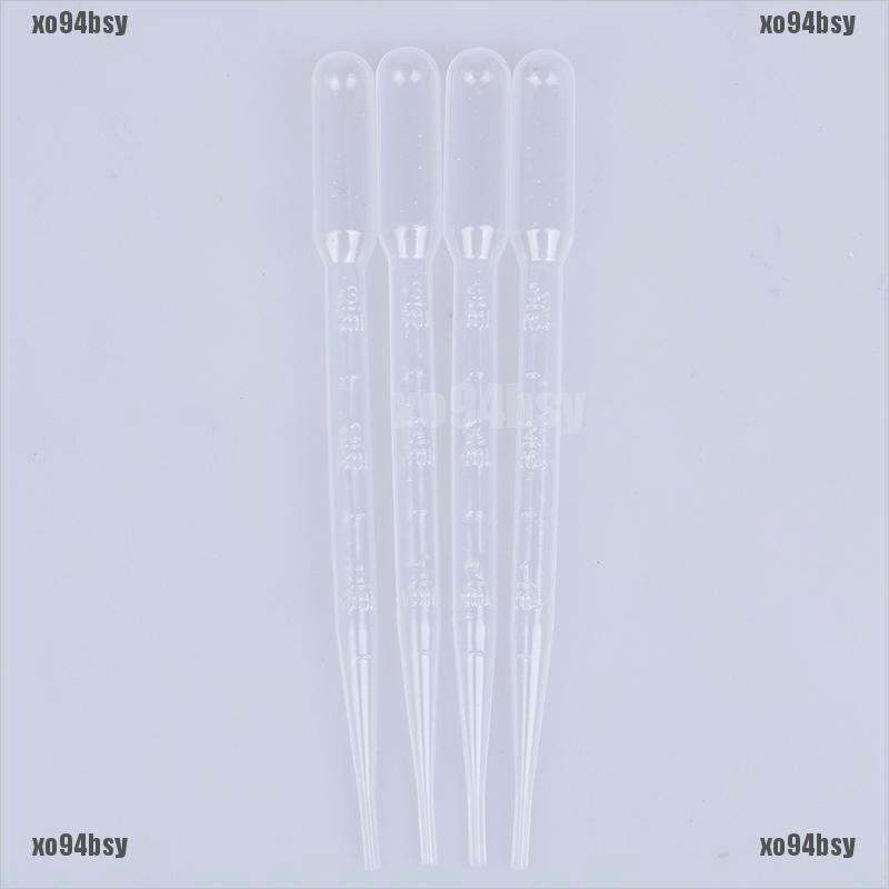 [xo94bsy]4Pcs 3ml plastic dropper for modeling paint dropper