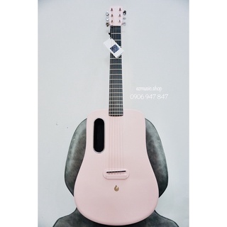 Ghi-ta thùng lava me 2 freeboost carbon fiber pink