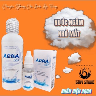 COMBO NƯỚC NGÂM VÀ NHỎ MẮT [ Phụ kiện Lens ]