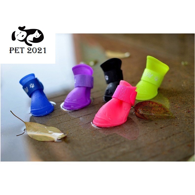 Giày Đi Mưa Thời Trang Dành Cho Chó - PET 2021