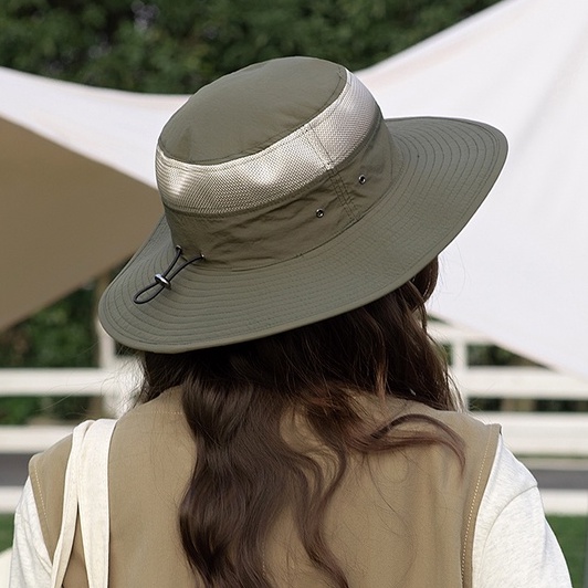 Nón Tai Bèo Che Nắng Vành Rộng Có Thể Gấp Gọn Cho Nữ