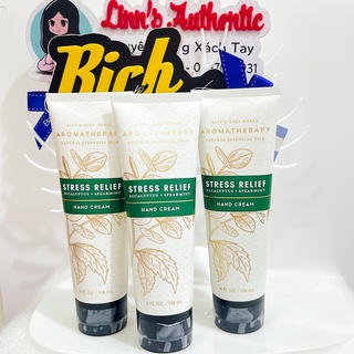 STRESS RELIEF - KEM DƯỠNG DA TAY HAND CREAM BATH & BODY WORKS USA