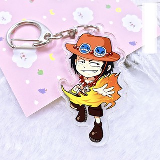 Móc khóa Onepiece 2 mặt các nhân vật