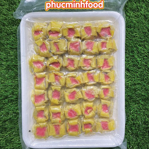 Dimsum Xíu Mại Nhân Thịt Thơm Ngon Hấp Dẫn, Xíu Mại Chiên và hấp khay 48-50 viên 500gram