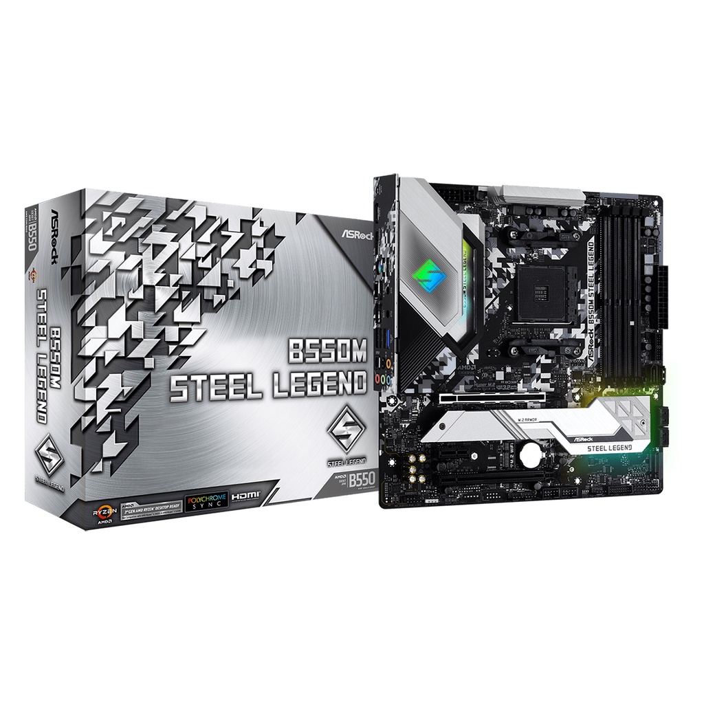 Mainboard ASROCK B550M STEEL LEGEND