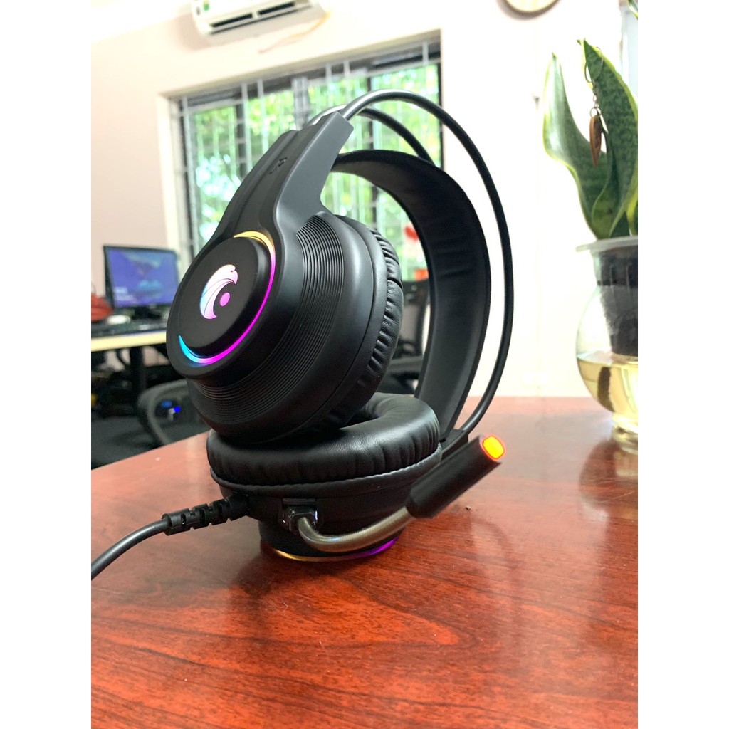 Tai nghe gaming Goldtech LD88 led RGb jack kết nối 3.5 | BigBuy360 - bigbuy360.vn