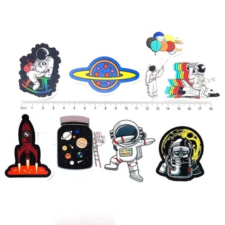 Sticker phi hành gia cute chống thấm nước