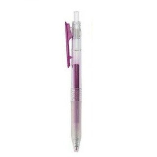 Bút gel Muji PC Cushion - 0.5mm - Màu tím (Purple)