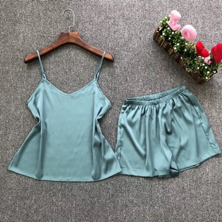 Bộ ngủ lụa hai dây) size M,L, XL, XXL