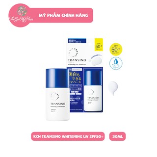 Kem Chống Nắng Transino Whitening UV Protector SPF50+ PA++++ 30ml