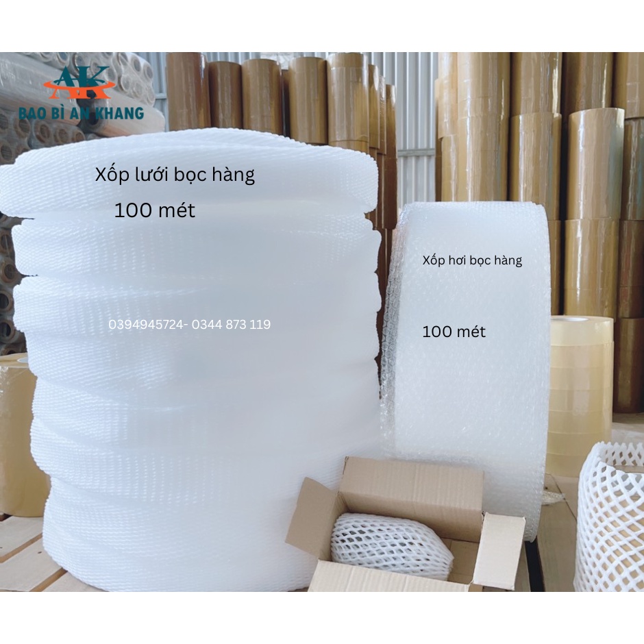 Xốp Lưới Bọc Chai Lọ, 50 mét  Lưới xốp bọc hàng, Cuộn Xốp Lưới bọc hàng Hoá