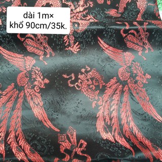 Vải Gấm thượng hải , khổ 90cm.
