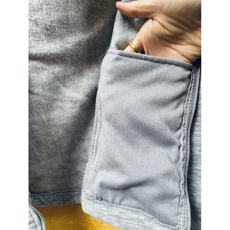 Áo Khoác Nỉ mũ N B nữ siêu ấm xuất xịn